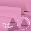 Hamankim Wedding Party Hallway Exhibition Runner Carpet Pink Rug Event Ceremony Aisle Stairs Carpets for Weddings Decoration Church Party Prom Beach Outdoor 2mm Thickness (Size : 1x50m) view 3