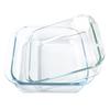 1.6-Qt Basics Square Tempered Glass Baking Dishes, Set of 2 view 2