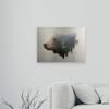 Davies Babies 'Pacific Northwest Black Bear' Floating Brushed Aluminum Art view 3