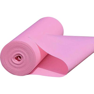 Hamankim Wedding Aisle Runner Carpet 20 m Pink Runner Carpets Event Ceremony Walkway 2mm Polyester Non-Slip Floor Mat for Weddings Party Church Outdoor Beach Decorations (Size : 1.2x10m)