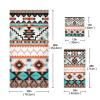 ALAZA Aztec Design Towel Bathroom Sets 3 Piece Bath Towel Sets1 Bath Towel 1 Hand Towel 1 Washcloth Soft Luxury Absorbent Decorative Towels for Beach Gym Spa view 4