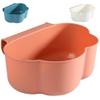 Didiseaon Hanging Garbage Bin Kitchen Waste Basket White Storage Basket Compost Bin view 1