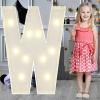 3FT Marquee Light Up Letters W, Big Marquee Letter for Baby Shower Birthday Engagement Wedding Marry Me Party Decor view 1