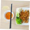 HEMOTON 4pcs Ceramic Chopsticks Rest Multifunctional Utensil Holder for Dining Table Cute Dumplings Design Easy to Clean Space-saving Kitchen Decor view 3