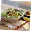 HEMOTON 4pcs Ceramic Chopsticks Rest Multifunctional Utensil Holder for Dining Table Cute Dumplings Design Easy to Clean Space-saving Kitchen Decor view 4