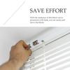 OSALADI Curtain Rods Blinds Window Curtains Window Shades Blind Tilt Rod Stick with Hook Opener Hooks White Pull Wand Pp Opener Tie view 3