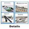 Clothes Drying Rack with High Hanger, Foldable Drying Racks for Laundry, Laundry Stand Height Adjustable, Rolling Clothes Horses Dryer Rack, Easy to Assemble, Indoor Outdoor Use view 3
