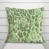 MangGou Antelope Pillow Covers Light Green Beige Cheetah Cushion Cover 26x26in Leopard Print Pillow Case Eurosham Accent Toss Pillowcase Rustic Decor for Sofa Living Room Bedroom view 3