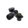SZRMCC WEIPU SA12 7Pin Waterproof Connector 12mm Push Pull Solder Aviation Wire Connector Male Plug Female Socket for Automotive Industrial Electrical (7 Pin 5A) view 2