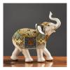 AOPPLSOT Elephant Sculpture Decorative Elephant Figurine Statue Decoration Living Room Office Bookcase Bedroom Resin Decor for Mom,Set l+m view 3