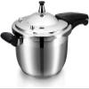 Explosion-Proof Pressure Cooker Pot,Large Capacity Stainless Steel Commercial High Pressure Cooking for Home Gas Induction Purpose Use,Silver-3L view 1