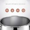 Explosion-Proof Pressure Cooker Pot,Large Capacity Stainless Steel Commercial High Pressure Cooking for Home Gas Induction Purpose Use,Silver-3L view 4