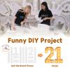 imprsv 3FT Light Up Numbers, Marquee Numbers 21st Birthday Decorations for Her Him, 21st Birthday Women Foam Board Anniversary Party Decorations Arch Kit (DIY) view 2