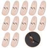 Betterun 6 Pairs Beige Soft Silicone Replacement Nose Pads for Ray-Ban Aviator RB3025/RB3026/RB3030/RB3211/RB3362/RB3445/RB4175 view 1