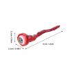 Toyvian Halloween Bloody Eyeball Props 2 Pcs Realistic Fake Eyes Decoration for Haunted House Party Trick or Treat Accessories view 3
