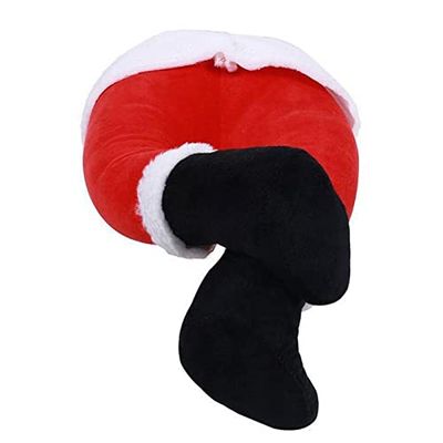 Santa Legs Decoration Christmas Elf Legs Christmas Tree Decorations Father Christmas Legs Stuck in Chimney Christmas Ornament Decoration for Xmas Tree Topper Chimney