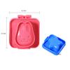 Cute Boil Egg Mold for Kids, 6 PCS/Set Cartoon Rabbit Bear Fish Car Star Love Heart Shape Boiled Eggs Sushi Rice Mold DIY Breakfast Making Mould view 2