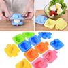 Cute Boil Egg Mold for Kids, 6 PCS/Set Cartoon Rabbit Bear Fish Car Star Love Heart Shape Boiled Eggs Sushi Rice Mold DIY Breakfast Making Mould view 3