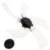 Holibanna Stand Fan Replacement 18-inch 5-leaf Metal Fan Sturdy Easy to Install view 1