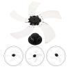 Holibanna Stand Fan Replacement 18-inch 5-leaf Metal Fan Sturdy Easy to Install view 4