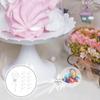 12pcs Rattle Acrylic Candy Boxes Fillable Lollipop Candy Box with Ribbon Plastic Container Shower Favors for Gender Reveal Party Clear view 2