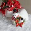 Annalee Poinsettia Polar Bear, 8 in Collectible Figurine view 2