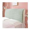XGANGM Thicken Velvet Bed Headboard Cover Super Soft Comfotable Short Plush Bed Head Slipcover for Full/King Size Queen Size Twin Bed Washable Headboard Protector,Light Green,220cm/86.6in view 1