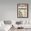 Jean Plout 'Garage Sign Collection' Canvas Art view 3