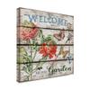 Jean Plout 'Country Garden' Canvas Art view 2