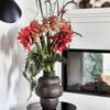 AISEER Scandinavian Art Ceramic Vase Ornament Creative Living Room Ceramic Vase Creative Ceramic Simple Grape-Shaped Vase Decoration Living Room Dried Flower Vase Home Decorat Ornaments view 3
