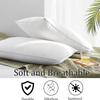 linens delight Highland Feather - European Down Pillow Queen Size - 725 Fill Power - Set of 2 view 2