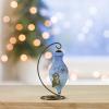 Precious Moments We Wish You a Meow-y Christmas Bisque Porcelain Ornament  Cat Holiday Keepsake  7231136 view 2