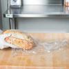 ROYALNA 100ct (8"x4"x18") Large Bread Loaf Packing Bags with Ties, Reusable, Thick Clear Gusseted Grocery Bakery Bags (Large 100ct 8x4x18) view 2
