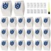 20 Pack 3D Airclean Vacuum Bags, Replacement for Miele AirClean 3D Efficiency Dust Bag,Miele Classic C1 Complete C1 C2 C3 S227 S240 S270 S400 S400i-S456i S2 S5 S8 Series Vacuum 6 sets AirClean Filters view 1