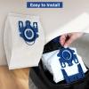 20 Pack 3D Airclean Vacuum Bags, Replacement for Miele AirClean 3D Efficiency Dust Bag,Miele Classic C1 Complete C1 C2 C3 S227 S240 S270 S400 S400i-S456i S2 S5 S8 Series Vacuum 6 sets AirClean Filters view 3