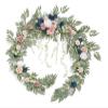 9FT Artificial Eucalyptus Garlands, Faux Dusty Rose Greenery Garland, Wedding Arch Flowers Vines for Party Table Home Decor view 1
