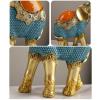 AOPPLSOT Elephant Decoration, Elephant Decoration Figure, Elephant Decoration for Bedroom, Decoration Living Room Window Sill Apartment Office Wine Cabinet, Resin, Crafts,Elephants Small view 4