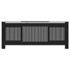 GOLINPEILO MDF Household Living Room Heater Heating Side Stand Radiator Cover Cabinet Shelf, Radiator Cover Heating Cabinet Shelf, Black/Vertical Style, 80.7"x8.1"x32.1" view 4