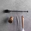 Kitchen Stainless Steel Tissue Rack Non-Punching Wall Mounted Roll Holder Plastic Wrap Storage Rack Storage Rack view 3