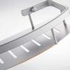 OSKOUR Bathroom Shelves Shower Organiser Space Aluminum Washstand Basket Hollow-Carved Design Guardrail Durable (Size : B-280x100x53mm) (Color : A, Size : B-280x100x53mm) view 4