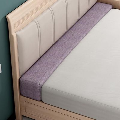 QCLUEU Bed Gap Filler,Mattress for Single/Double/King Bed,High-Density 45D Sponge, Removable and Washable Cover,Mattress Extender Filler for Headboard Gap, Bed Space Crack, Wall