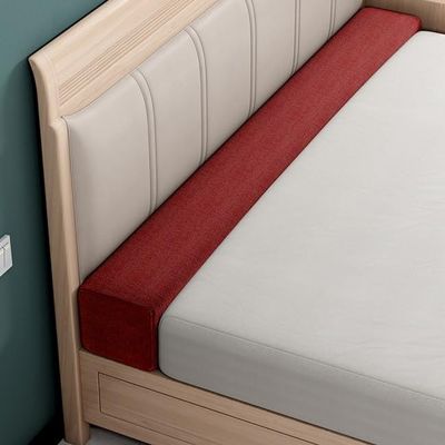 QCLUEU Bed Gap Filler,Mattress for Single/Double/King Bed,High-Density 45D Sponge, Removable and Washable Cover,Mattress Extender Filler for Headboard Gap, Bed Space Crack, Wall
