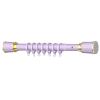 QHDPKU Metal Clothing Rod,Curtain Rod 16-200 Inch,Extendable Metal Closet Clothes Hanger Drying Rack,Tension Rods No Drilling,Room Divider Curtain Rod (Color : Purple, Size : 15.5"-21.5") view 2