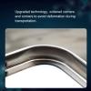 BABLO Air Conditioner Drip Pan with Drain Hose Stainless Steel Material High Strength Erosion Resistance with Clamp and Steel Wire Drain Pan for AC Unit (Size : 3-5P) view 4