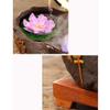 Desk top Water Fountain Table Fountains with Lights Desktop Fountain Creative Chinese Style Living Room Porch Backflow Incense Stove Ceramic Feng Shui Lucky(Color:b) view 4