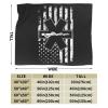 Rqwaaed American Flag EMS Star of Life EMT Throw Blankets Cozy Warm Lightweight Flannel Blanket for Sofa Bed Men and Women view 2