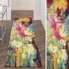 Jinnrug Carpet Runner Rug for Hallway Non Slip, 60cm/80cm/90cm Wide, Modern Ink and Wash Design Washable Area Rug Corridor, Kitchen, Bedroom Floor Mat (Size : 2 ft  3.3 ft) view 1