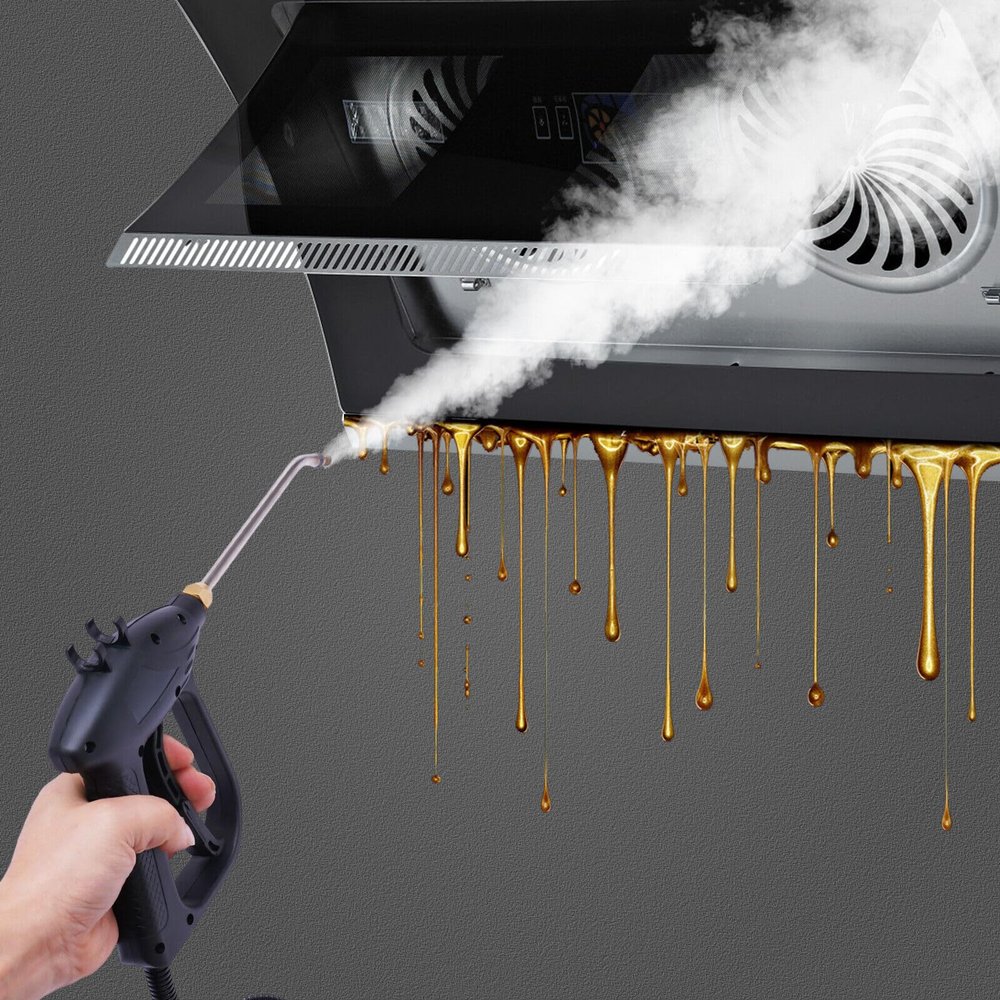 1600 Watt Steam Cleaner, High Pressure Steam Cleaning System Guns