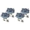 ARTIBETTER 4pcs Flower Curtain Clips Elegant Curtain Tiebacks for Home Decor Strong Clamping Force Decorative and Fashionable Design view 1