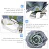 ARTIBETTER 4pcs Flower Curtain Clips Elegant Curtain Tiebacks for Home Decor Strong Clamping Force Decorative and Fashionable Design view 2